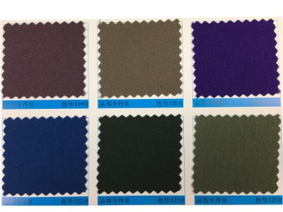 GZ-YGTI  卡丹皇 高密細紋 100％專紡彈性滌綸復合纖維 2/3斜紋  158*67*59  340g-380g/m 細節-28